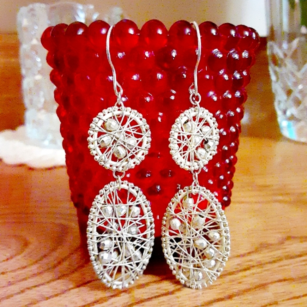 Sterling Silver Dangle Earrings!